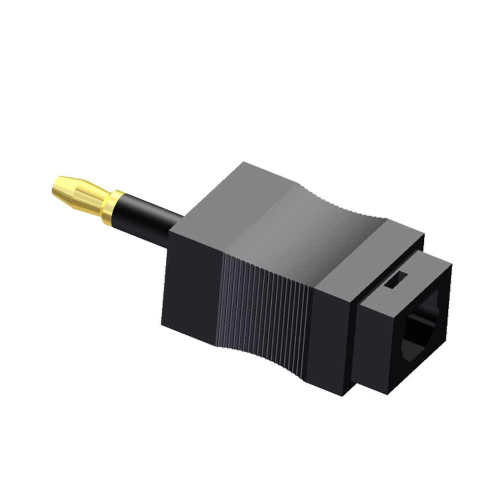 PROCAB-avit - OCT125 - Fiber Optic adapter - Toslink - Miniplug