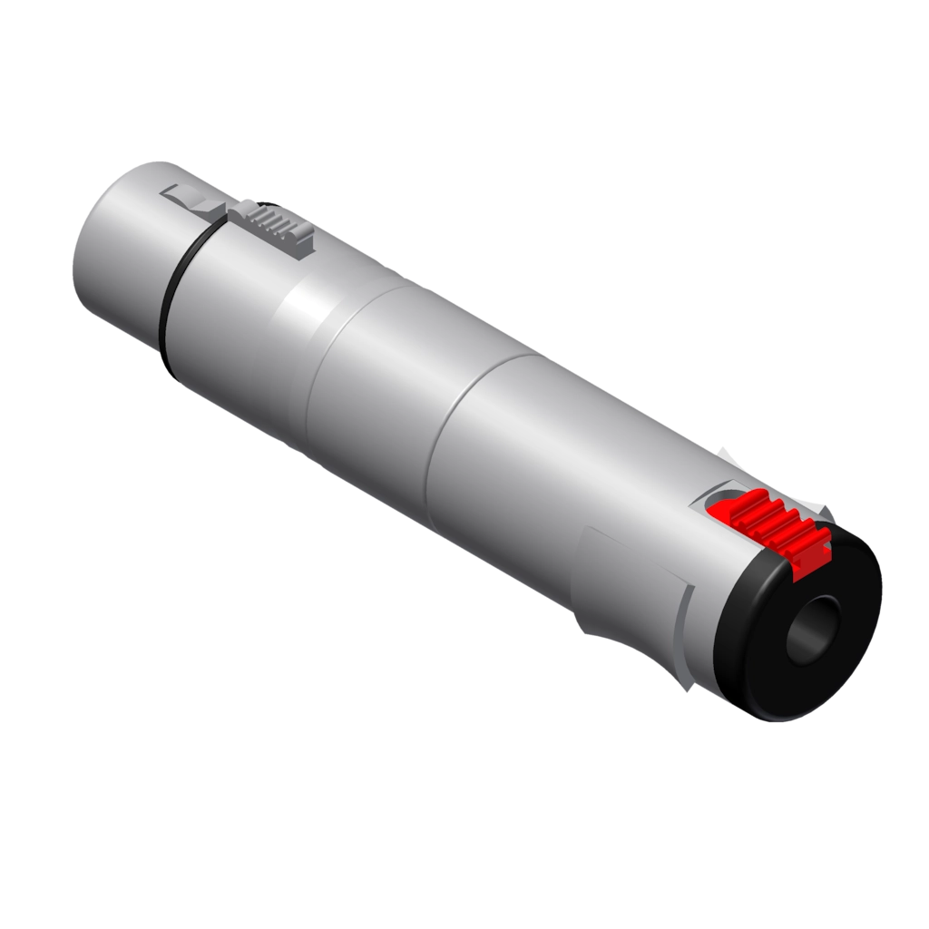 PROCAB-avit - VC110-P - Adapter - XLR female - 6.3 mm Jack female stereo - Adapter 25 pcs box