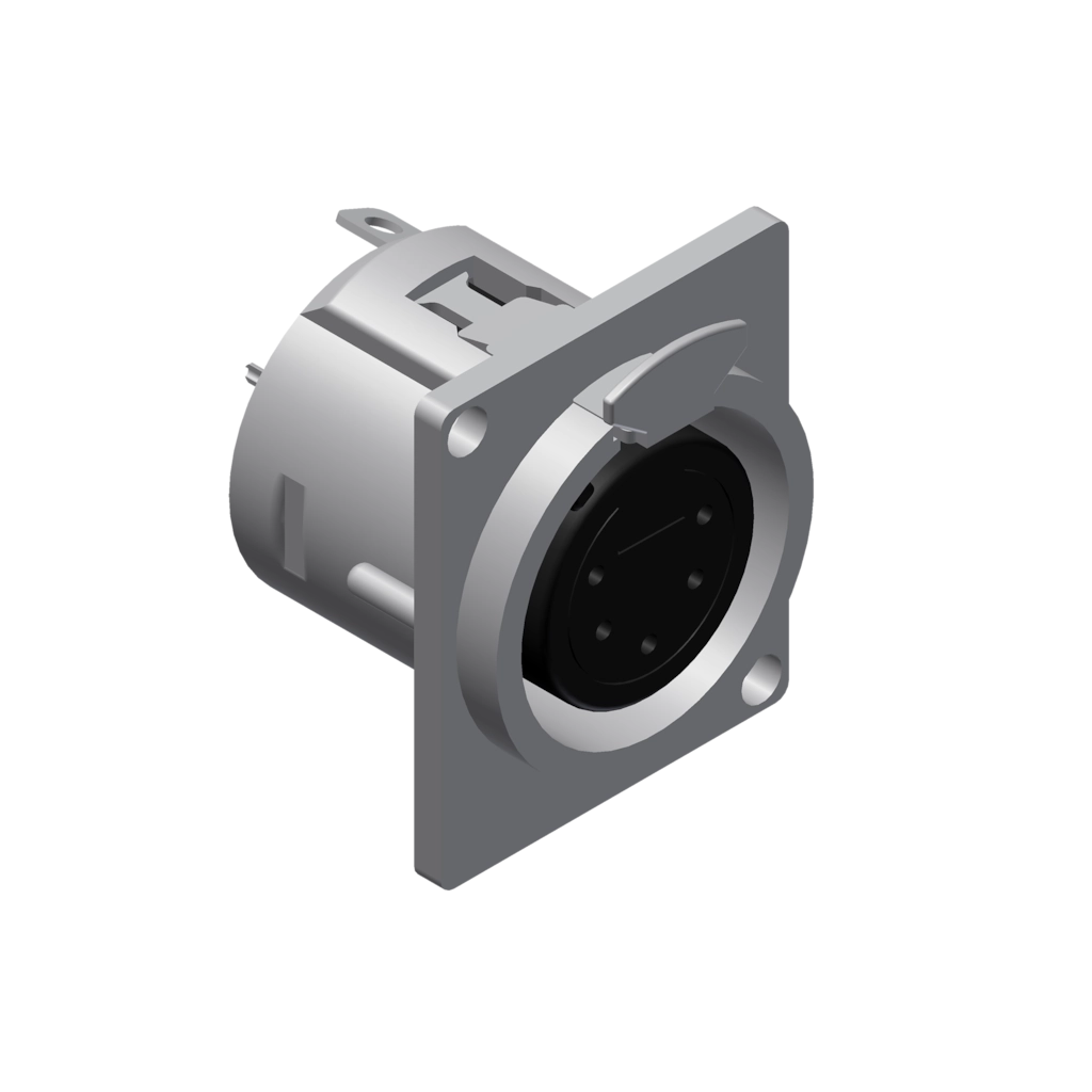 PROCAB-rental - VC5FDL - Panel connector - 5-pin xlr female - Connector