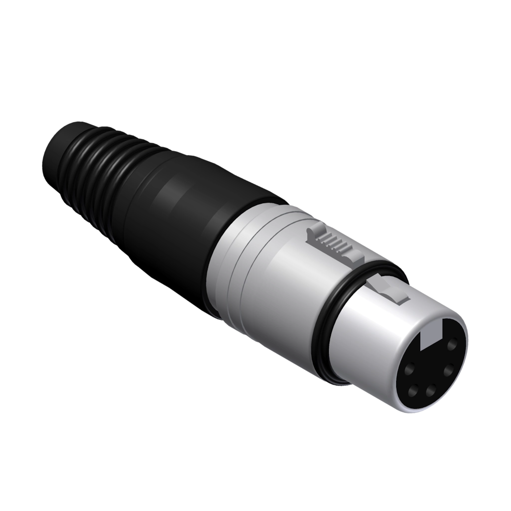 PROCAB-rental - VC5FX-P - Cable connector - 5-pin xlr female - Connector 25 pcs box