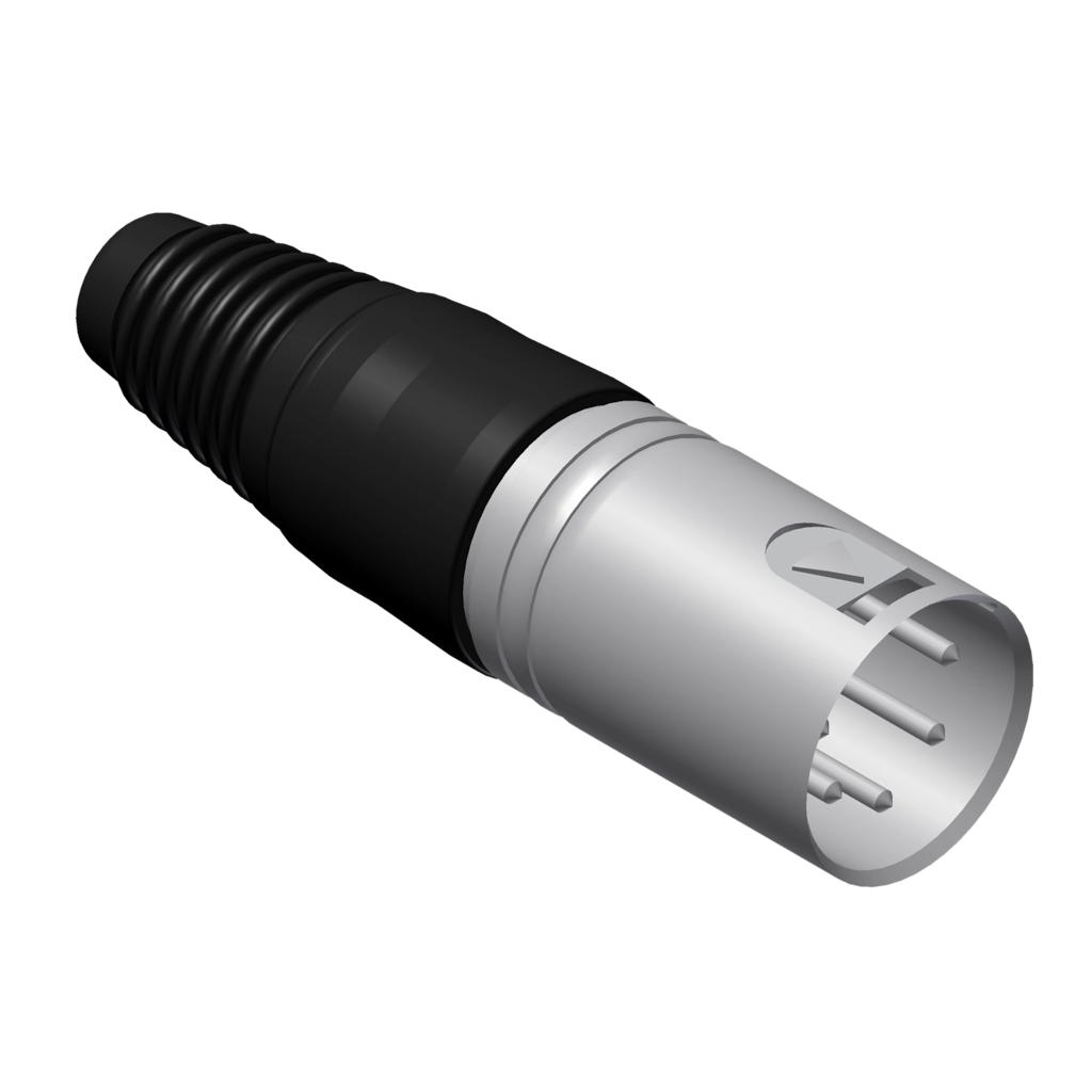 PROCAB-rental - VC5MX-P - Cable connector - 5-pin xlr male - Connector 25 pcs box