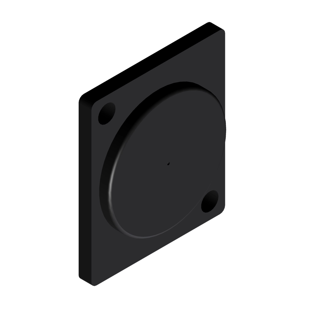 PROCAB-rental - VCD10 - Blind plate - D-size  - 10 pieces