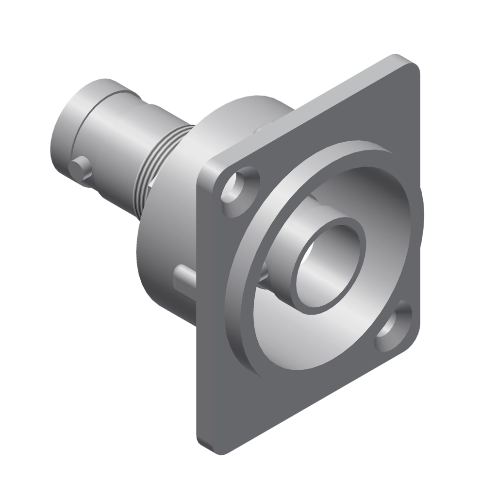 PROCAB-avit - VCD70 - Panel connector - bnc double female - metal - D-size - Connector