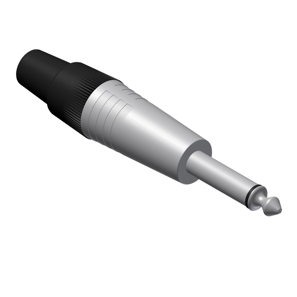 PROCAB-avit - VCJ2MX-P - Cable connector - 6.3 mm Jack male - Connector pack - 25 pcs