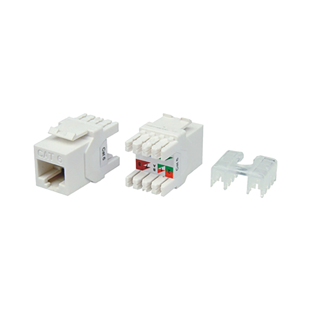 PROCAB-avit - VCK526/U - Keystone CAT6 jack IDC termination 180° - Unshielded