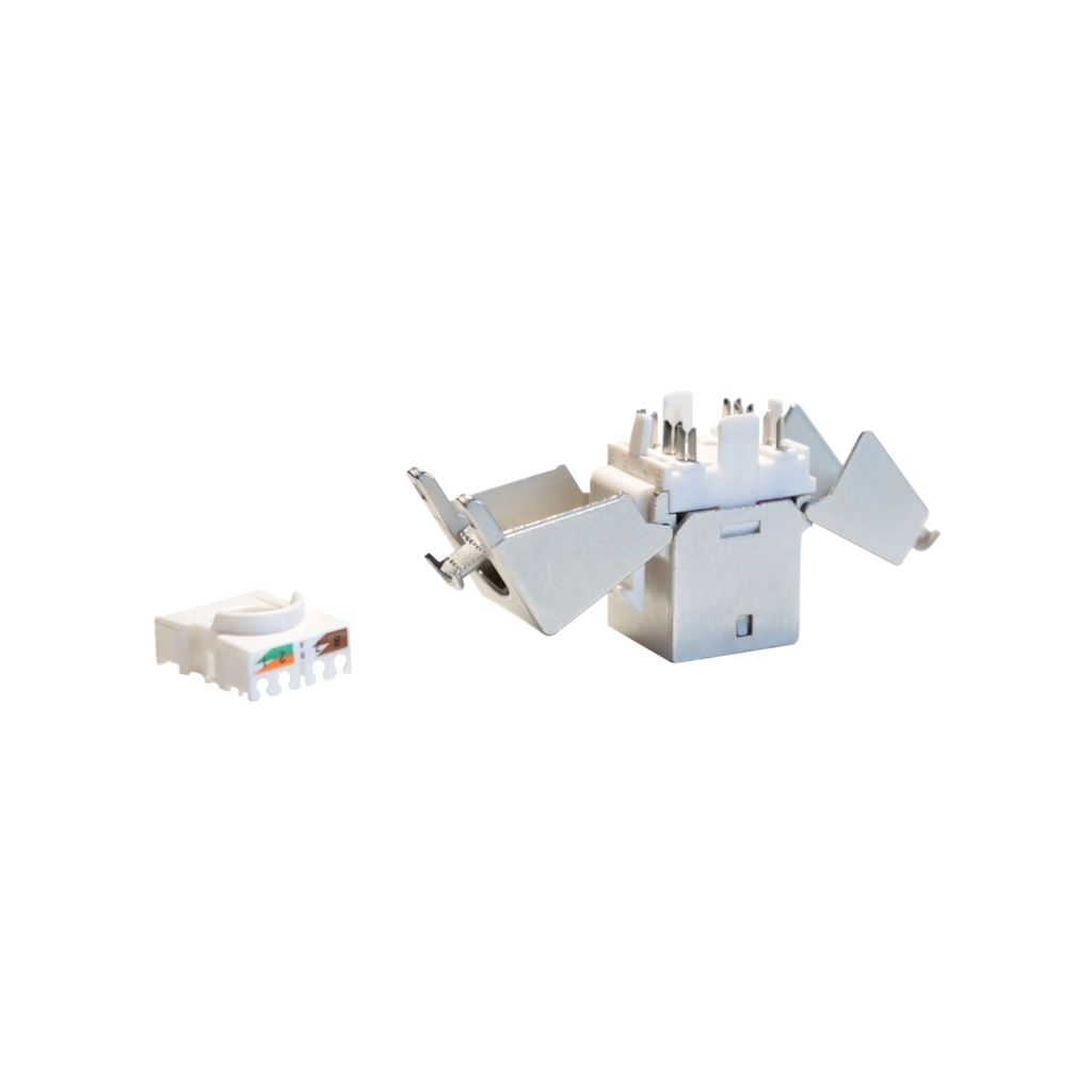 PROCAB-rental - VCK526A/S - Keystone CAT6A shielded jack idc termination 180° - Shielded