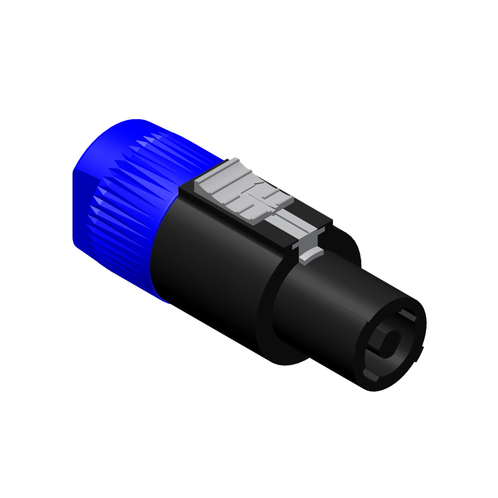 PROCAB-rental - VCL4FC-P - Cable connector - 4-pin speaker female - Connector 15 pcs box