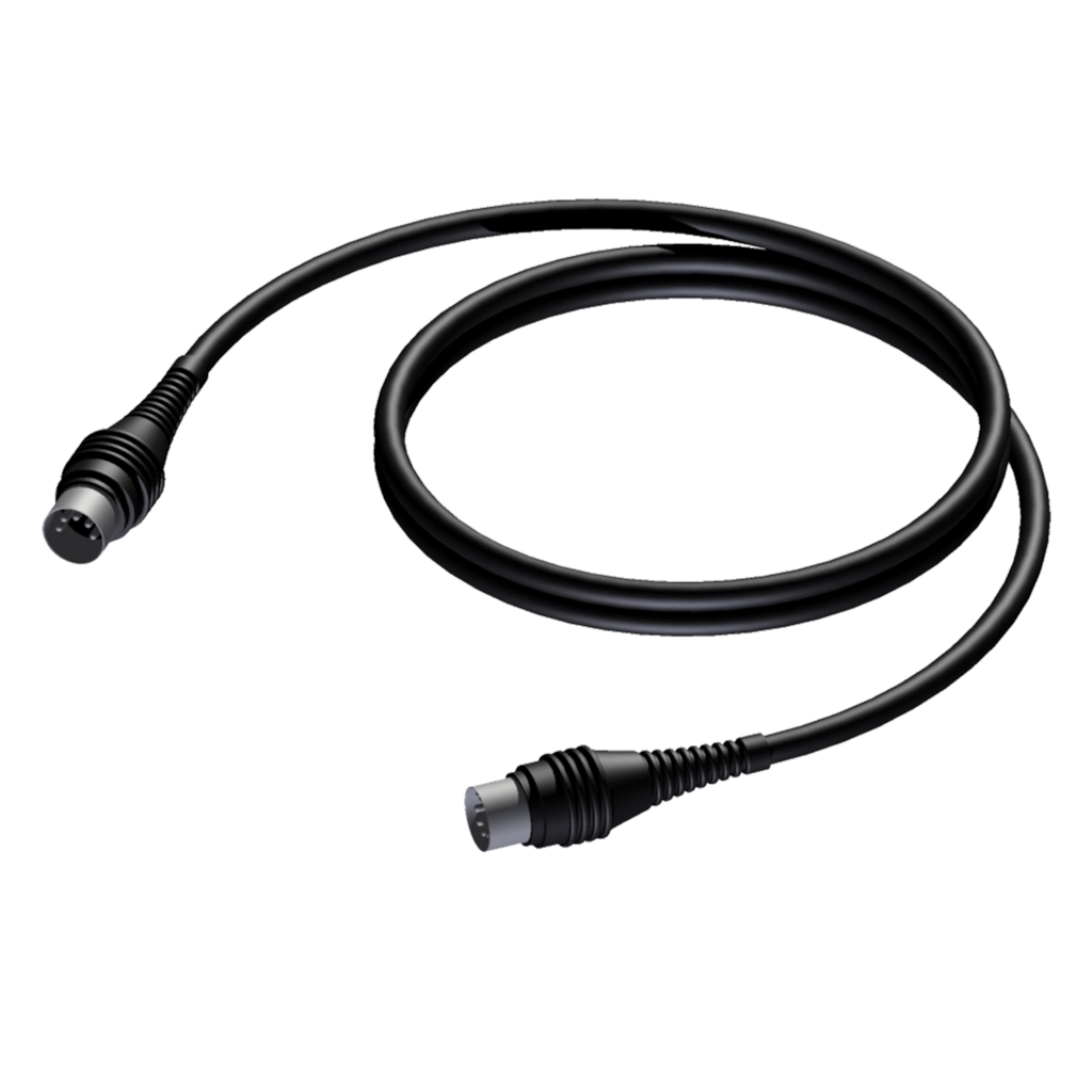 PROCAB-rental - CAM400/0.5 - Midi cable - DIN 5 -DIN 5 - 0,5 meter
