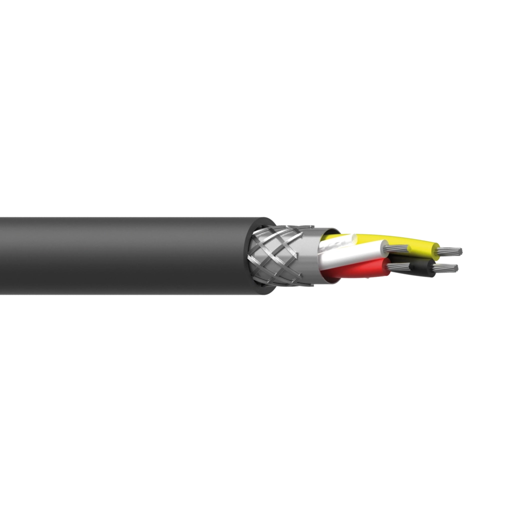 PROCAB-rental - PMX422/1 - DMX-AES cable - flex 2 pairs 0.34 mm² - 22 AWG - HighFlex™ - 100 meter, dark grey