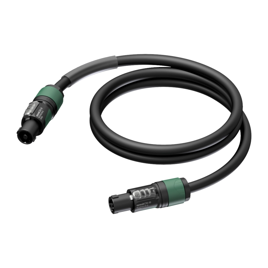 PROCAB-rental - PRA524/10 - Loudspeaker cable - 4 pole speakON cable - HighFlex™ - 10 meter