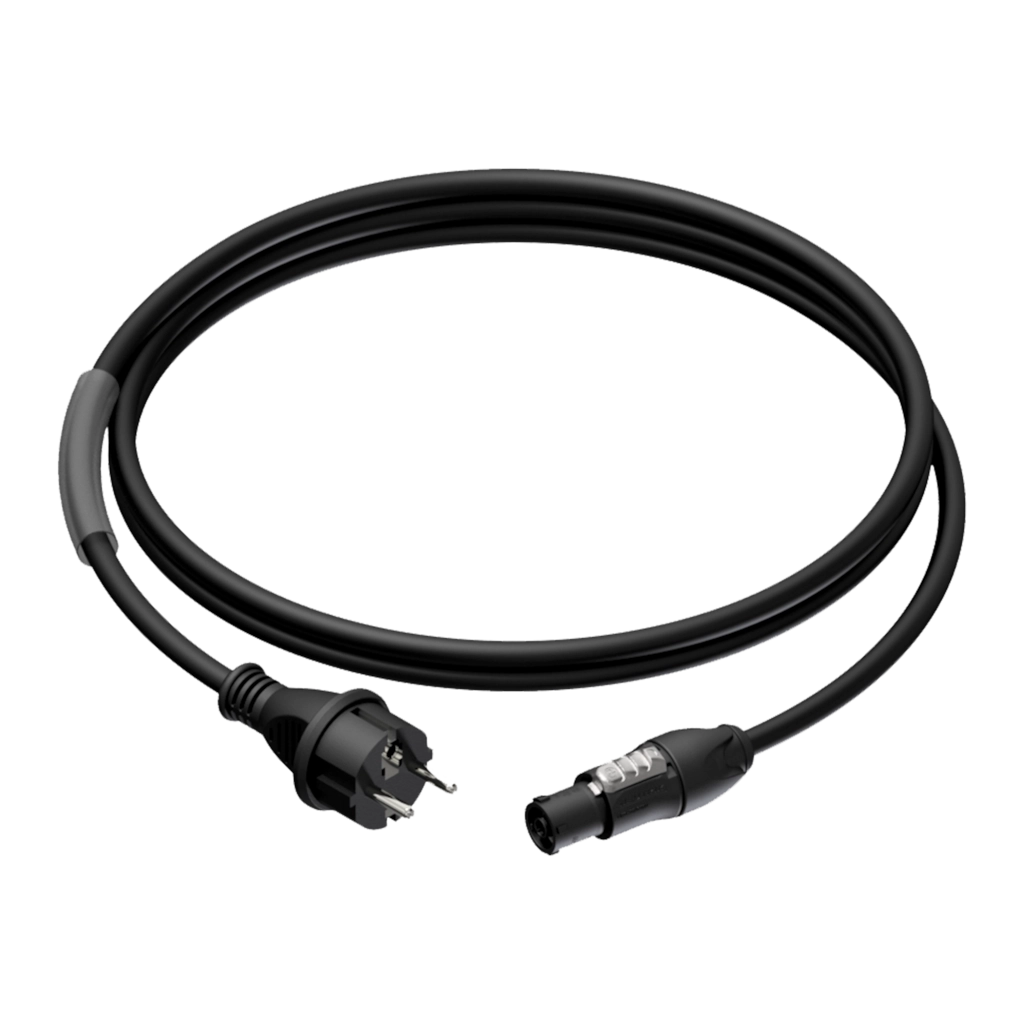 PROCAB-rental - PRP433/1.5 - Power cable - schuko male - powerCON TRUE1 female - 3 x 1.5 mm² - 1.5 meter