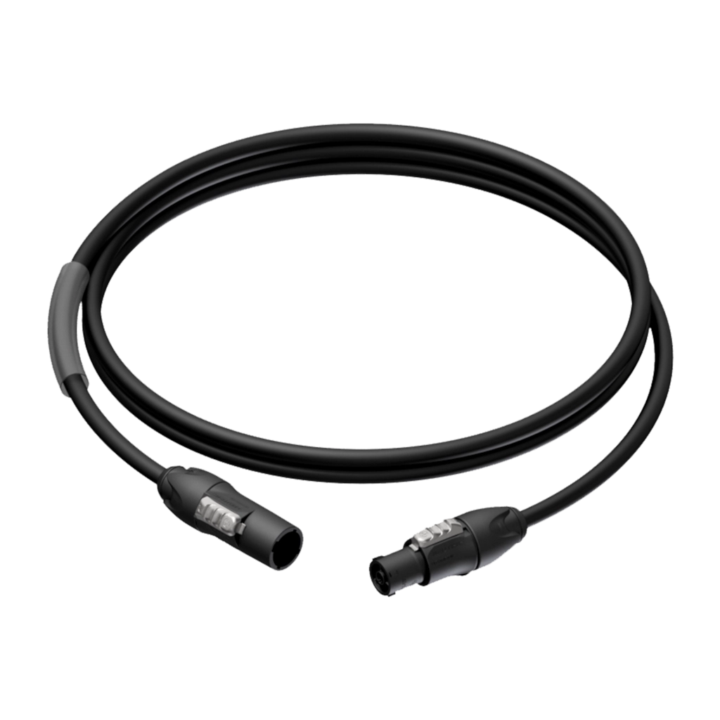 PROCAB-rental - PRP435/0.5 - Power cable - powerCON TRUE1 male - powerCON TRUE1 female - 3 x 1.5 mm² - 0.5 meter