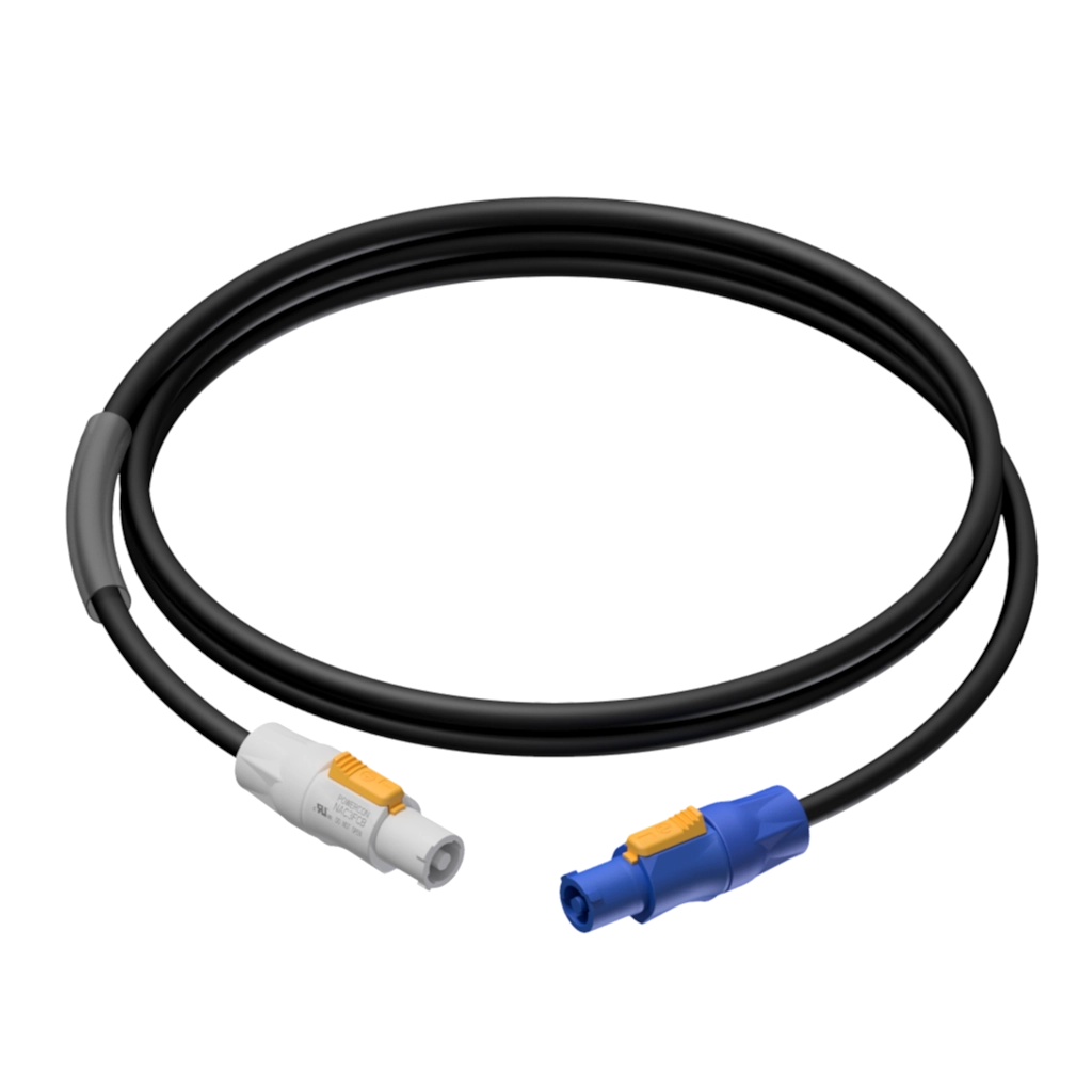 PROCAB-rental - PRP440/5 - Power cable - powerCON power-in - power-out - 3 x 2.5 mm² - 5 meter