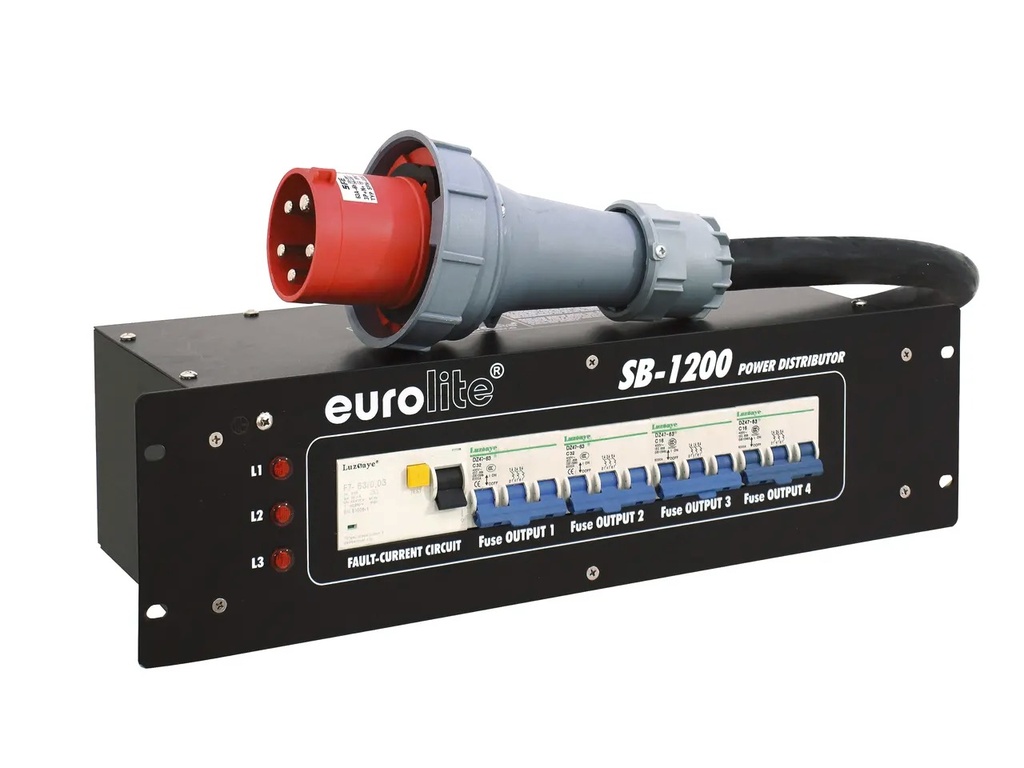 Eurolite SB-1200 (63A-32A) stroomverdeler