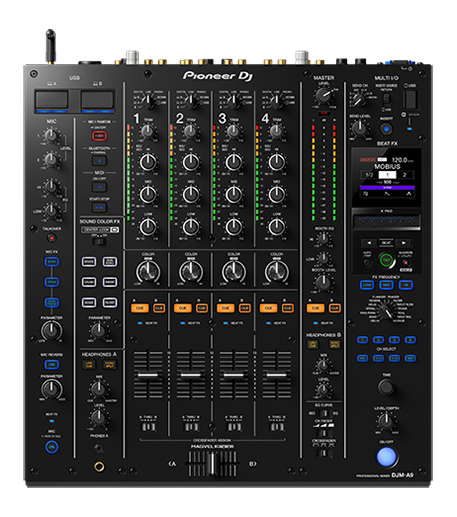 PioneerDJ DJM-A9 - DJ Mengtafel