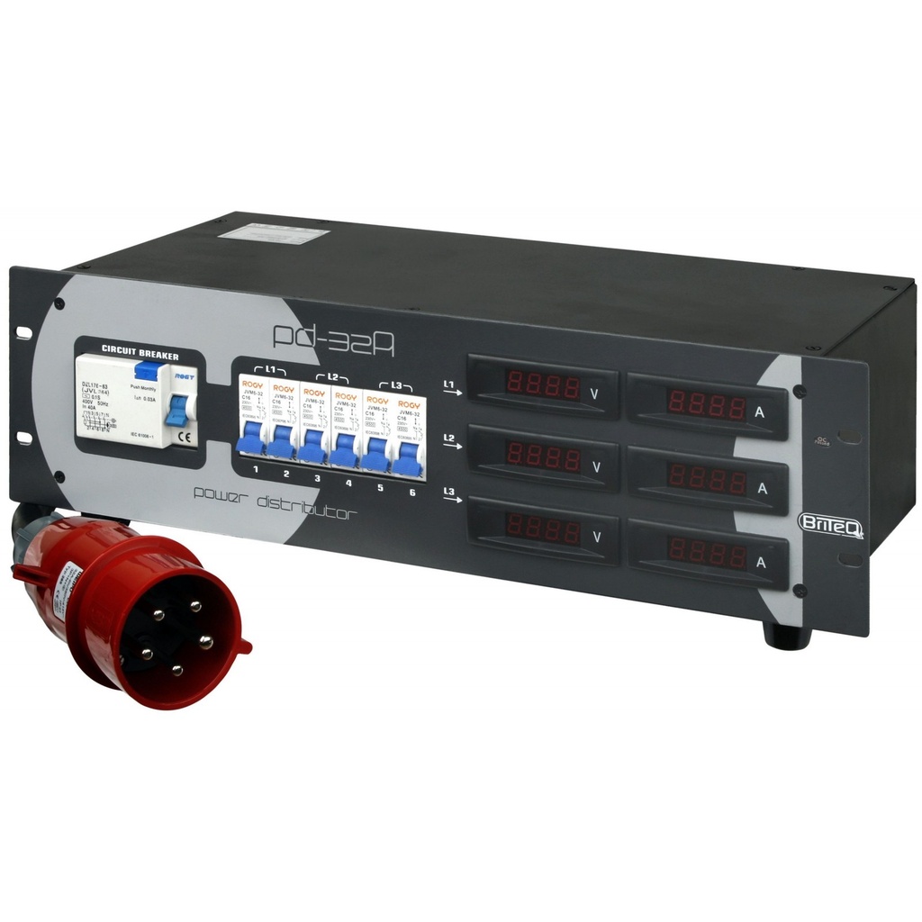 Briteq PD-32A - Stroomverdeler