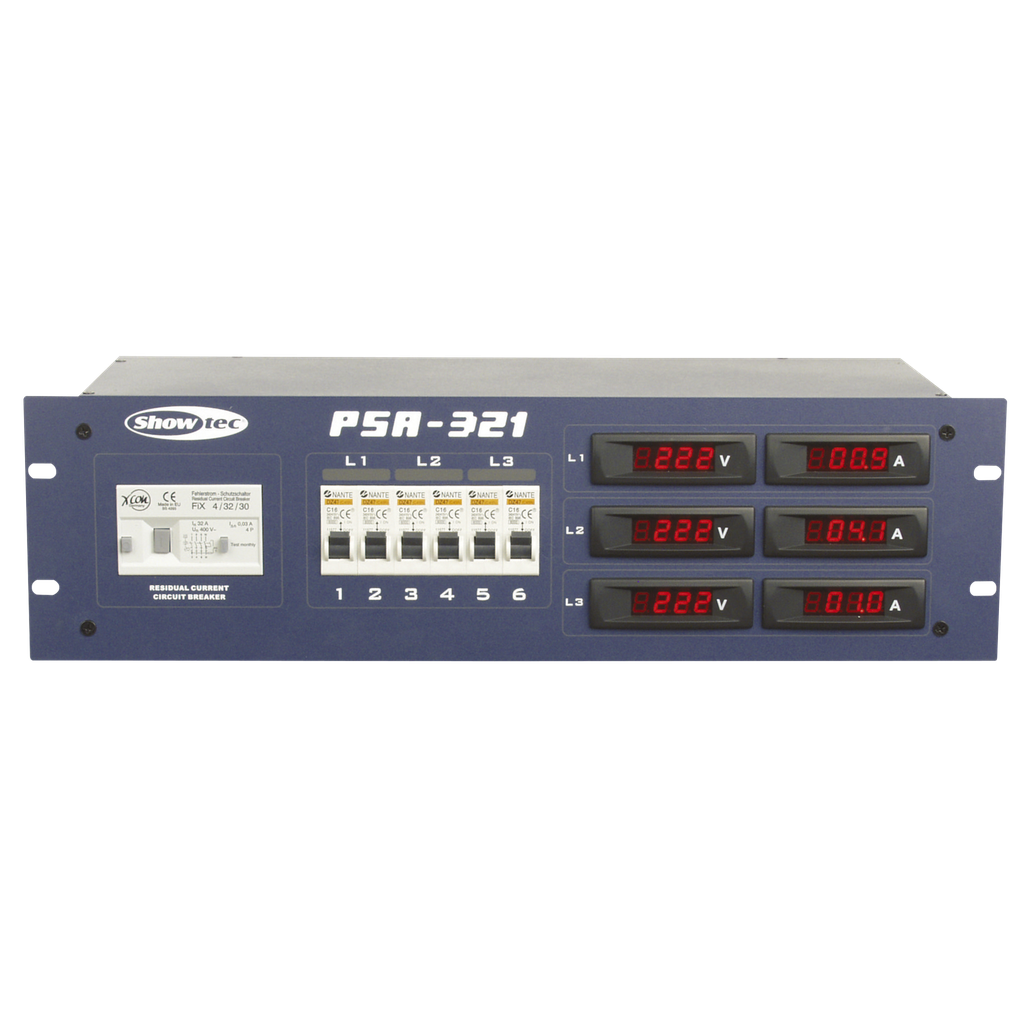 Showtec PSA-321 stroomverdeler (32A)