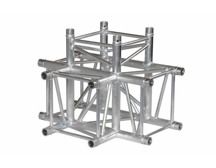 [SO-C020H] Prolyte H40V-C020 - Heavy duty 4-weg hoek (T+down) zilver