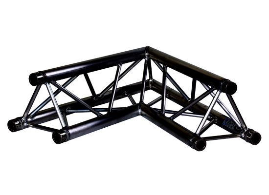 Prolyte X30D-C002 - Medium duty 2-weg hoek 60° zwart