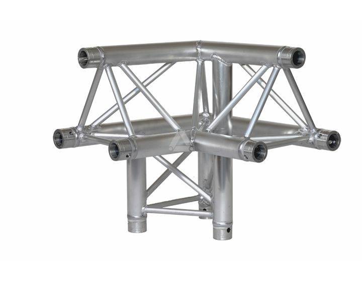 [SO-C011X] Prolyte X30D-C011 - Medium duty 3-weg hoek 90° links Apex Up zwart