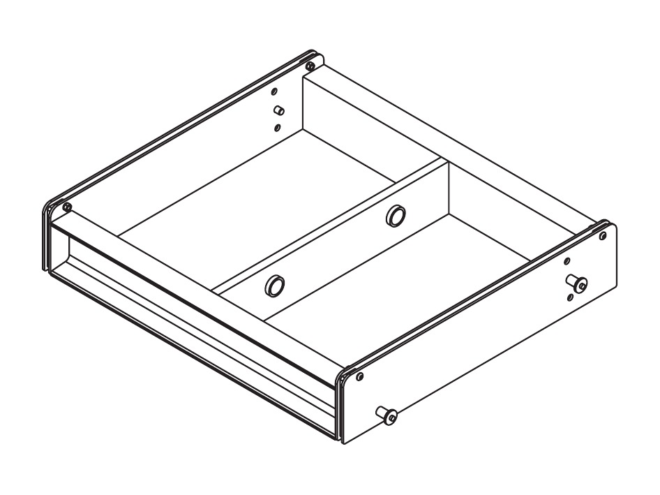 QSC AF3082-S - Wideline8 vliegframe voor WL3082 of WL212