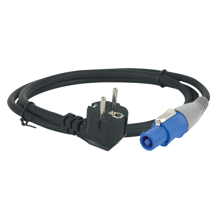 Schuko - Powercon stroomkabel