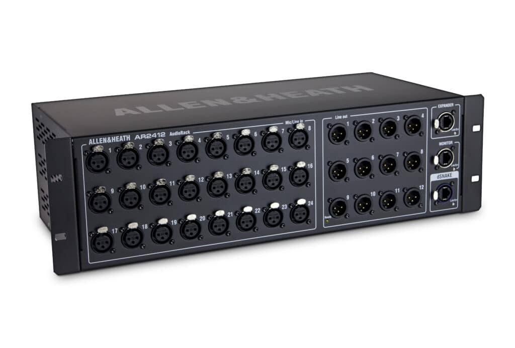 [SO-AR241] Allen&Heath AR2412 - Stagebox numérique (24 entrées / 12 sorties)