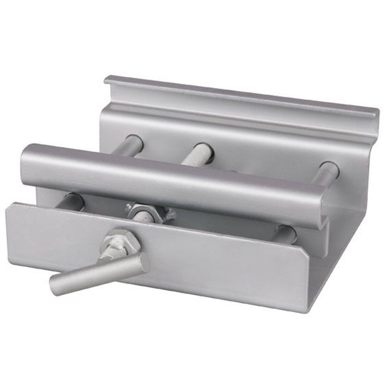 Showtec Tent Clamp (150kg) - Tent clamp for keder profile, silver