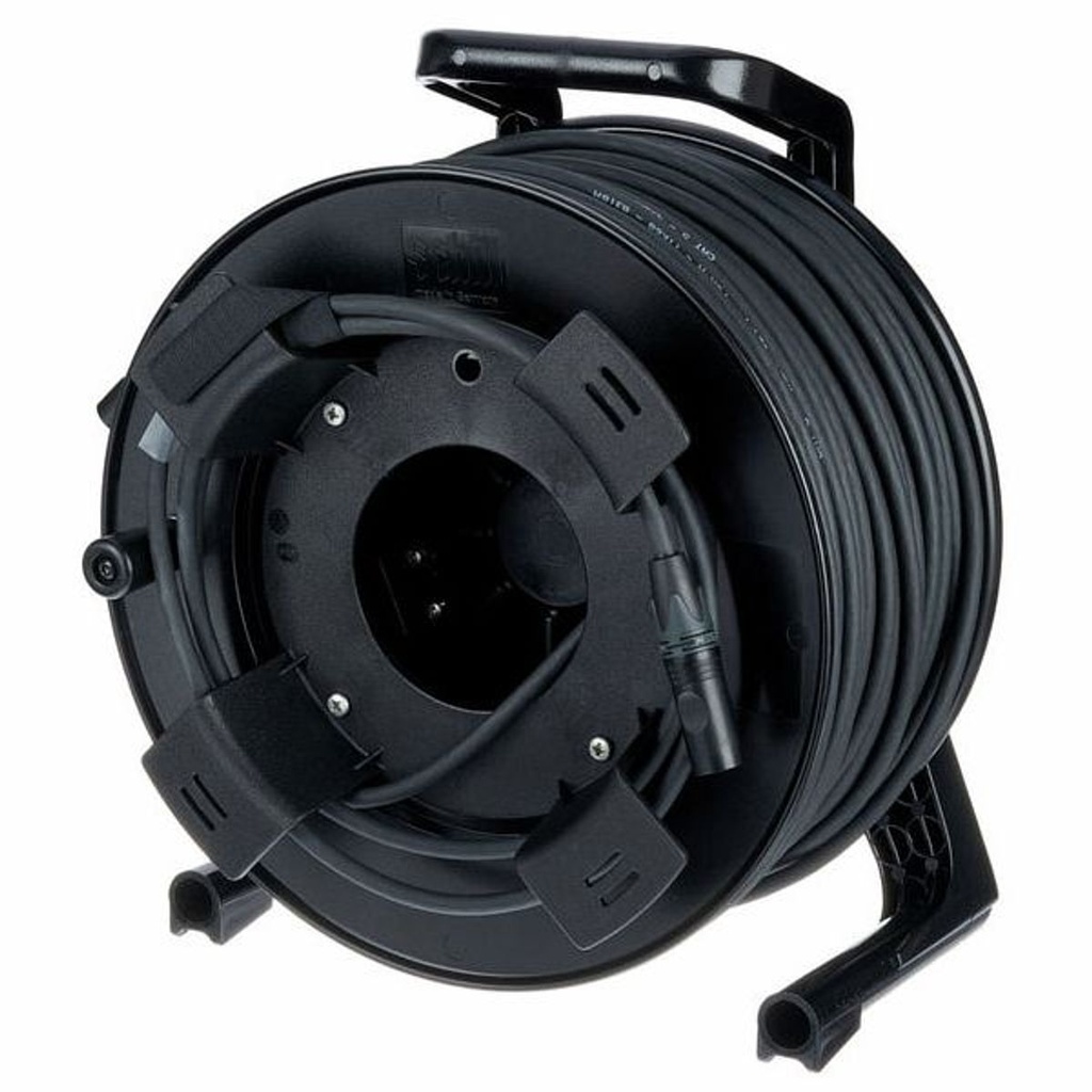 Schill cable drum - UTP Cat5e network cable 100m with etherCON
