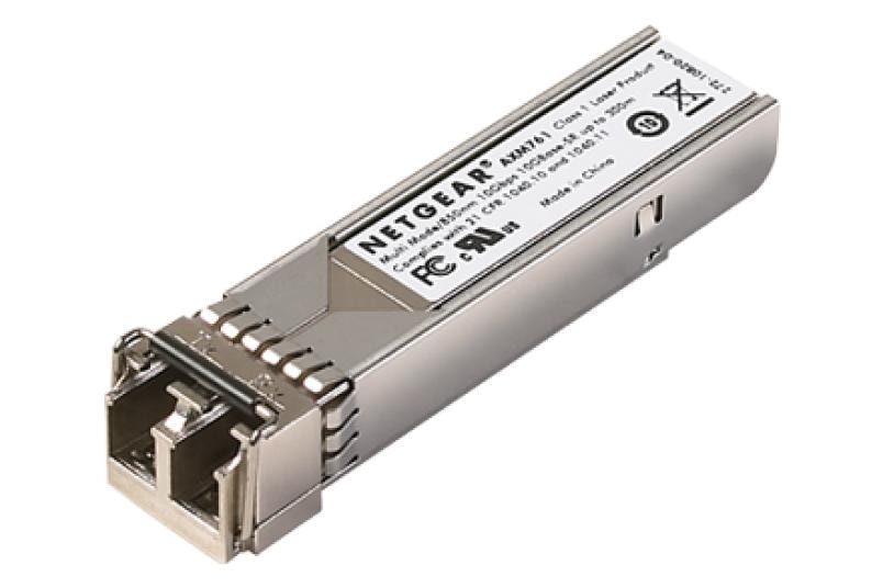NETGEAR - NG-AXM761P10 - SFP+ Transceiver, 10GBase-SR for multimode 50/125µm OM3 or OM4 fiber - Pack of 10 pcs