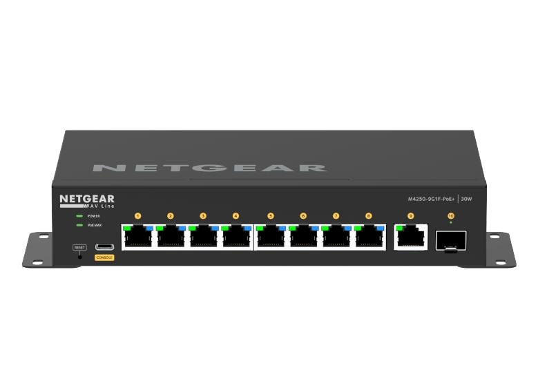 NETGEAR - NG-GSM4210PD-100EUS - NETGEAR AV Line M4250-9G1F-PoE+