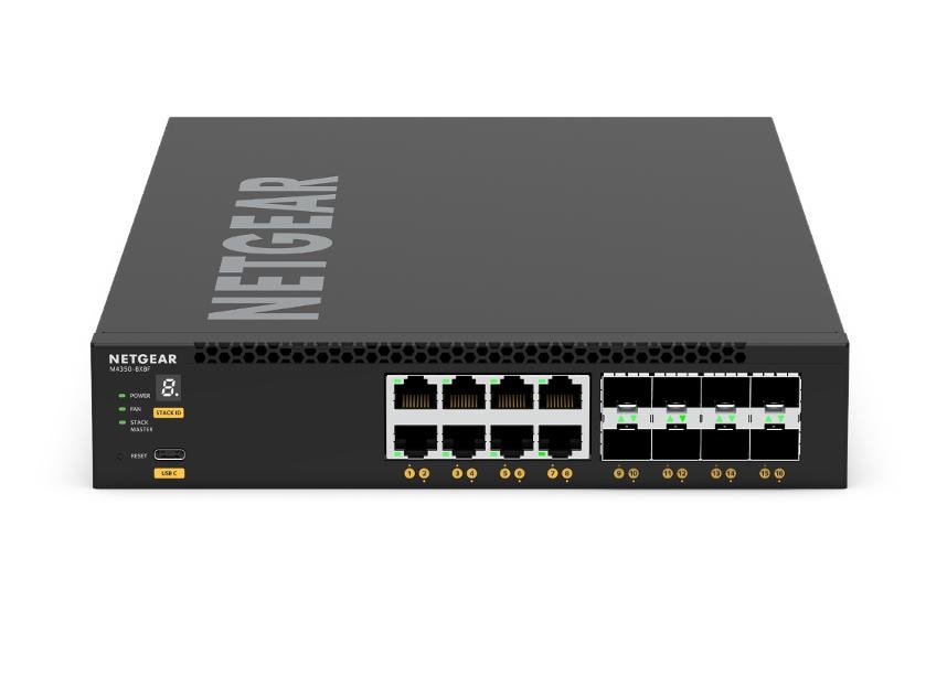 NETGEAR - NG-XSM4316-100NES - NETGEAR AV Line M4350-8X8F