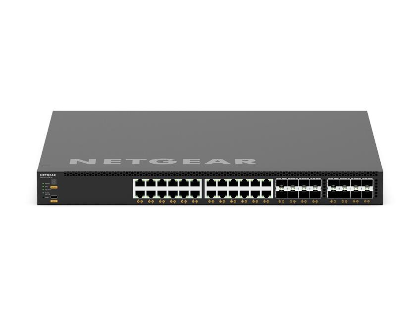 NETGEAR - NG-XSM4340V-100NES - NETGEAR AV Line M4350-24X8F8V PoE++ (Ultra90) 280W (max 1770W)