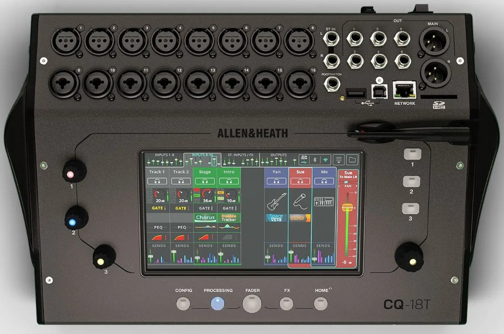 Allen&Heath CQ-18T - Digitale mengtafel