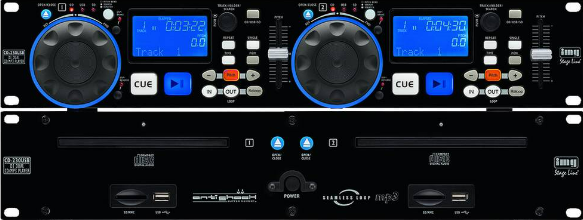 JBSystems Dubbele CD speler + MP3 (USB2.2)