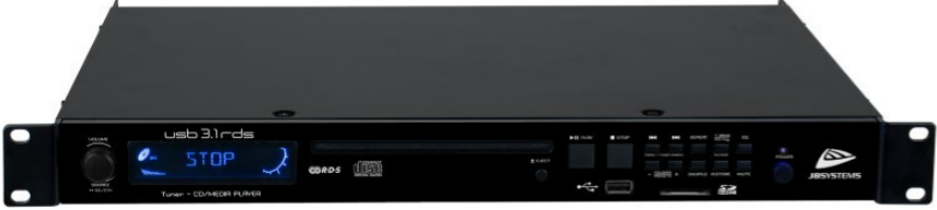 JBSystems CD/USB speler (USB3.1-RDS)