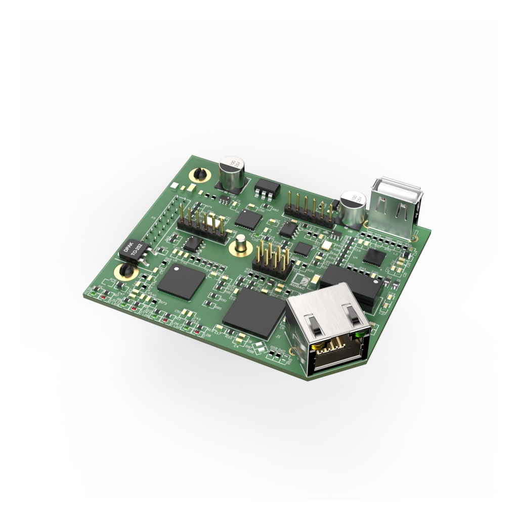 AUDAC - ANI44XT - Dante™ audio network interface 4 in / 4 out - XT version