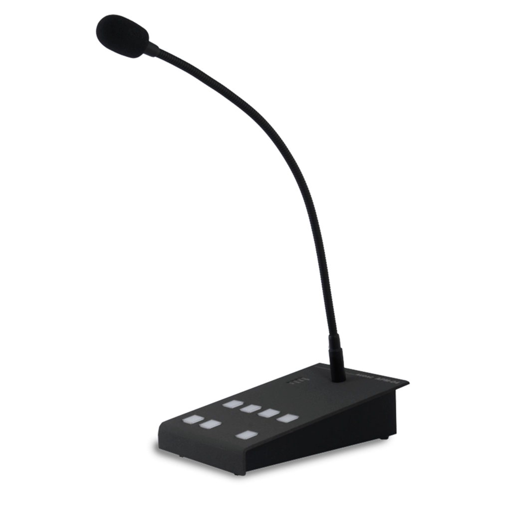 AUDAC - APM104MK2 - Digital paging microphone 4 zones - MK2 version