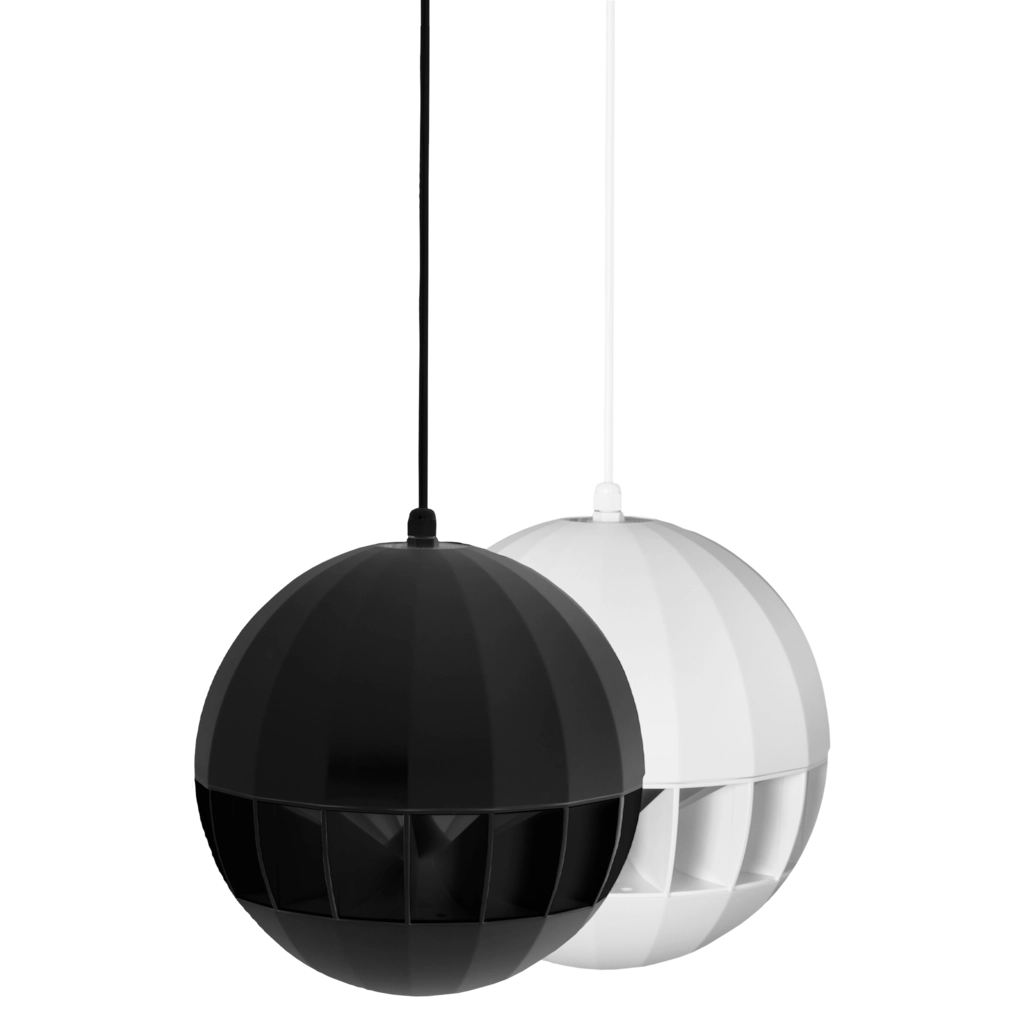 AUDAC - ASP20/W - Spherical hanging sound projector - White version - 70/100V