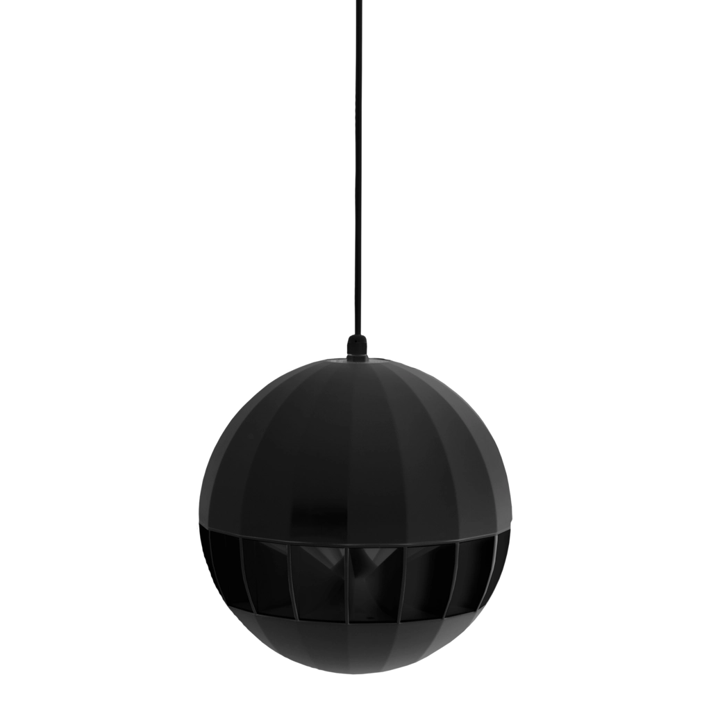 AUDAC - ASP20/B - Spherical hanging sound projector - Black version - 70/100V