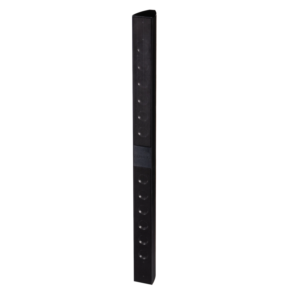 AUDAC - AXIR/OB - Outdoor design column speaker 12 x 2" - Black version
