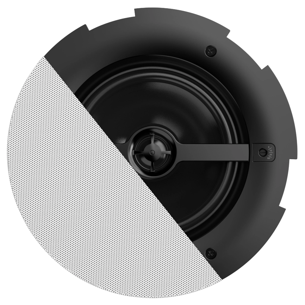 AUDAC - CALI660I/W - Safelatch™ 2-way 6.5" ceiling speaker with TwistFix™ grill - White version (RAL9016)