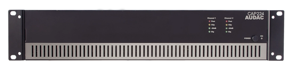 AUDAC - CAP224 - Dual-channel power amplifier 2 x 240W 100V
