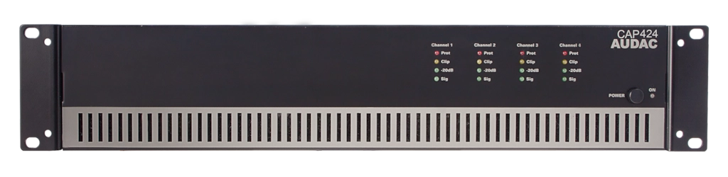 AUDAC - CAP424 - Quad-channel power amplifier 4 x 240W 100V