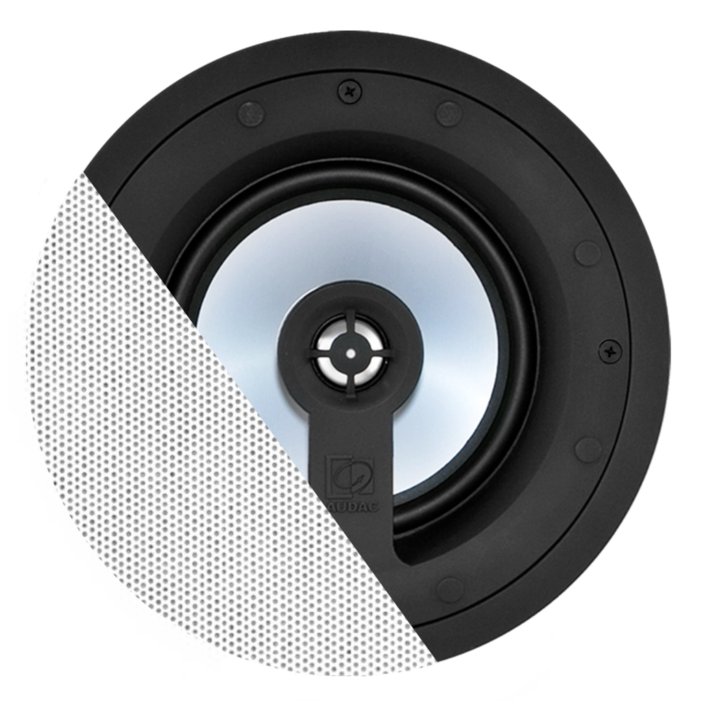 AUDAC - CELO6I/W - High-end 2-way 6" ceiling speaker - White version - 8Ω (RAL9016 + Logo)