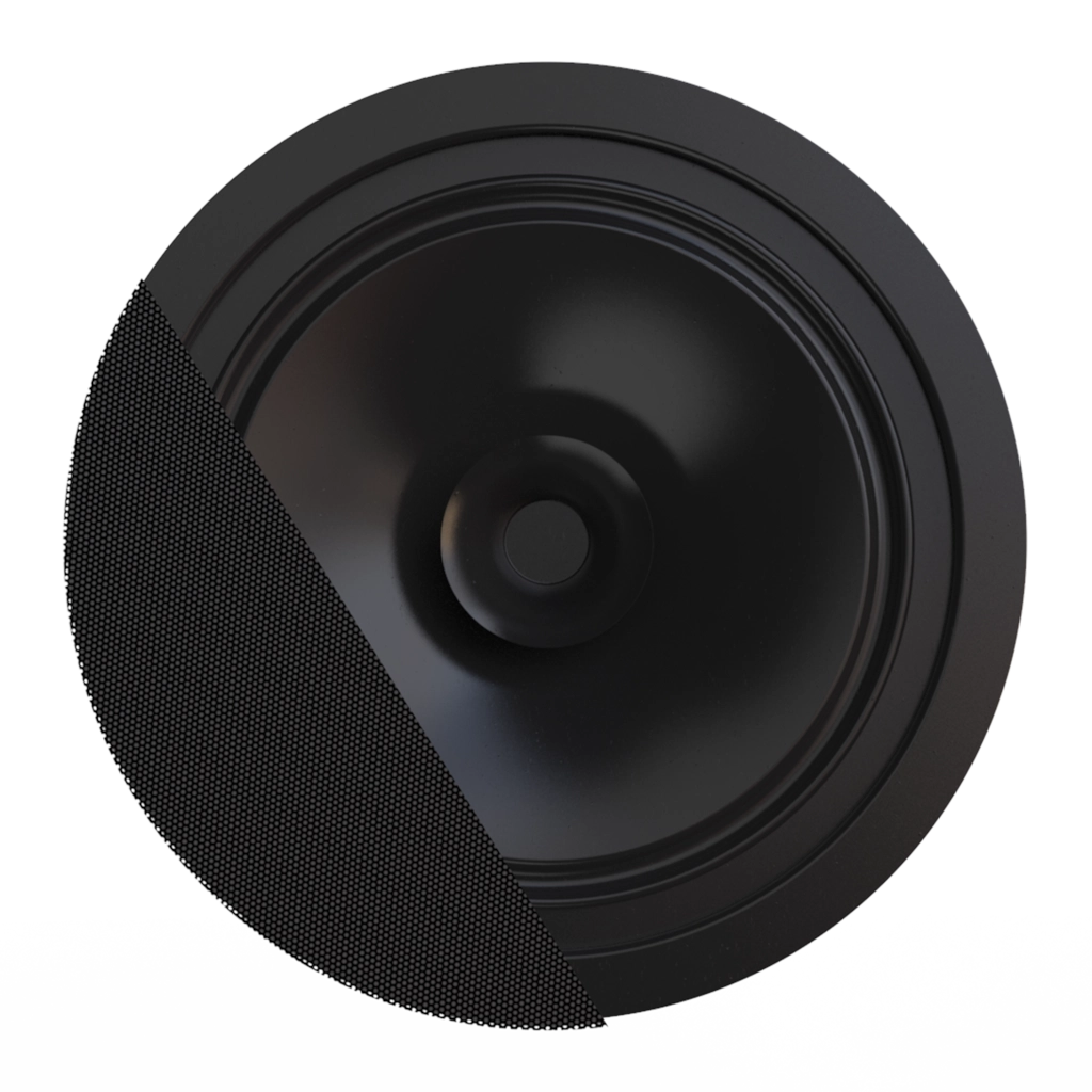 AUDAC - CENA812/B - SpringFit™ 8" ceiling speaker - Black version - 100V