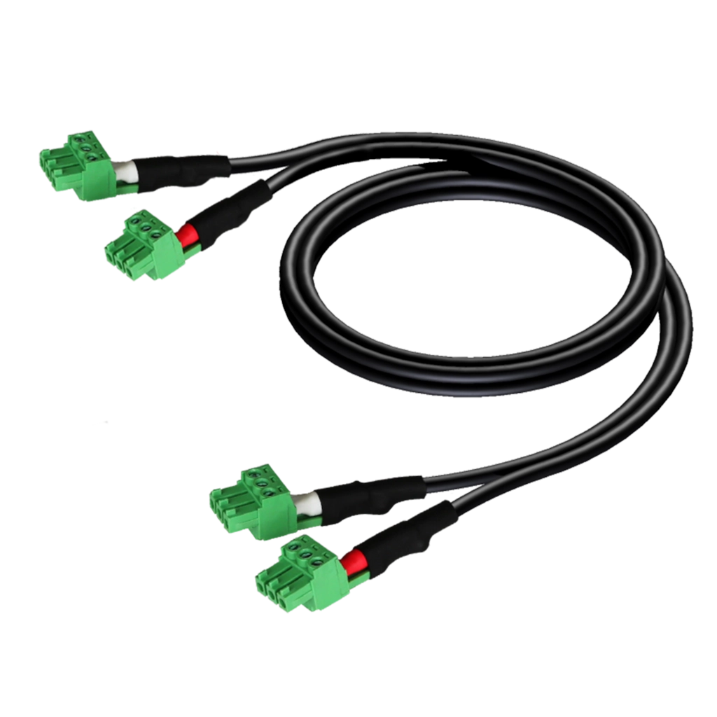 PROCAB-avit - CLA830/0.5 - 2 x terminal block - 2 x terminal block (3p - 3.81mm) - 0,5 meter