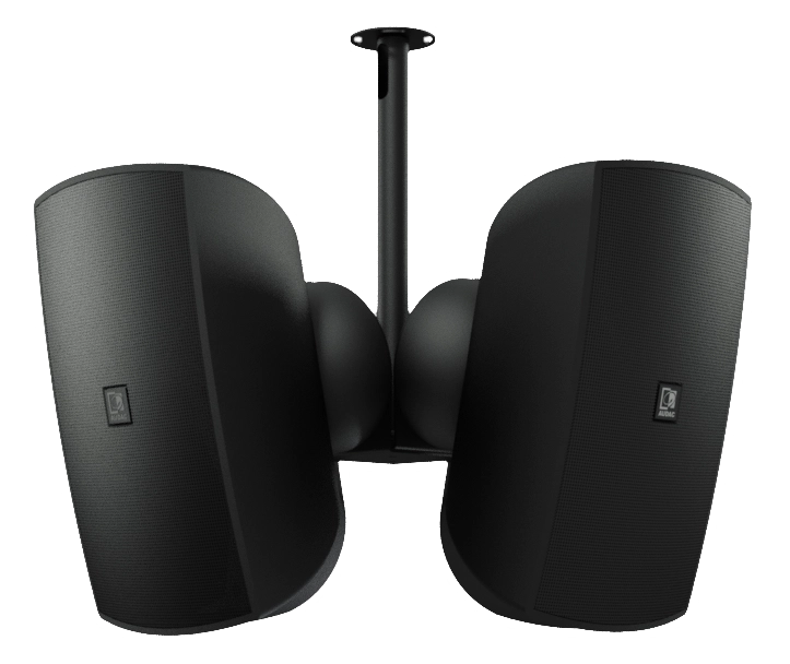 AUDAC - CMA164M/B - Cluster mounting set 4 x ATEO6M speaker - Black version - 4 x ATEO6M only