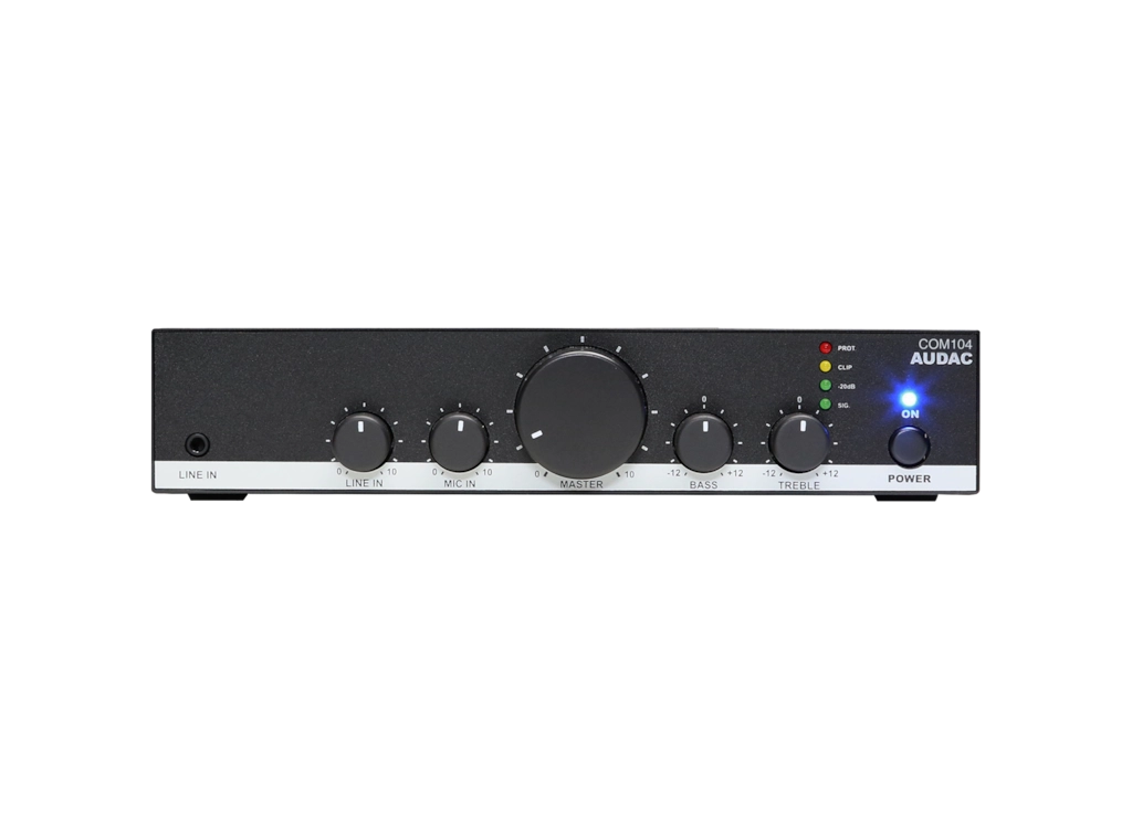 AUDAC - COM104 - Public Address Amplifier 40W @70/100V