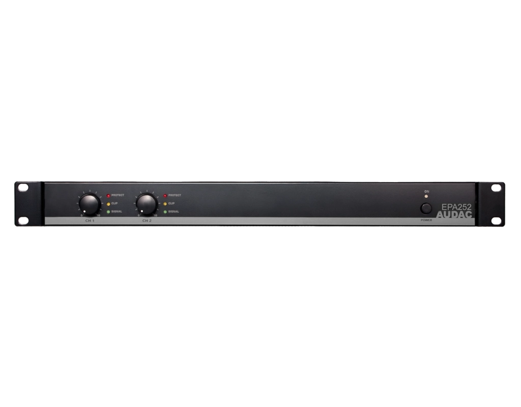 AUDAC - EPA252 - Dual-channel Class-D amplifier 2 x 250W